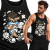 TANK TOP ANIMOWANY WOLF VOLLEY BALL PLAYER